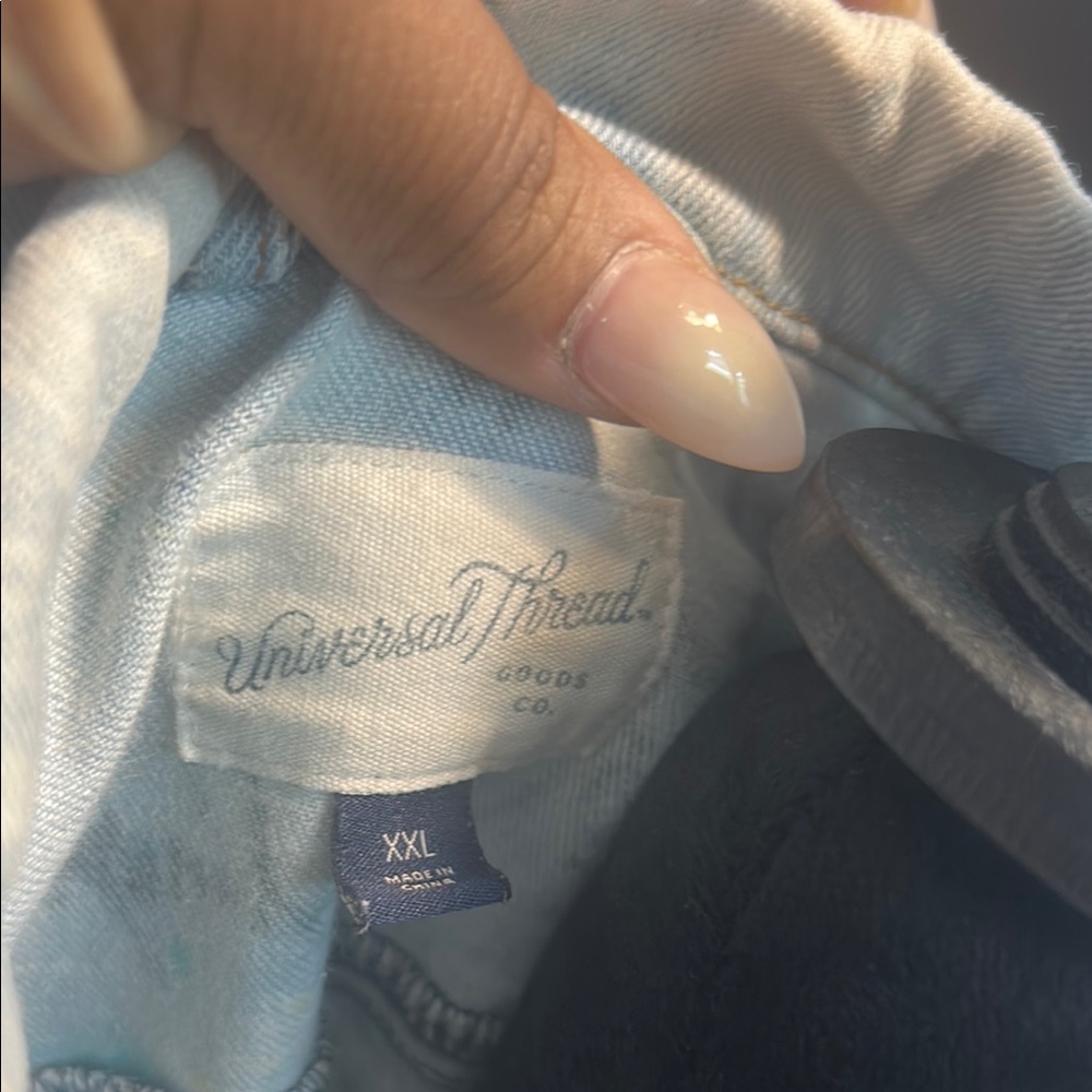 Universal Thread Blue Lightweight Denim Jacket - image 2